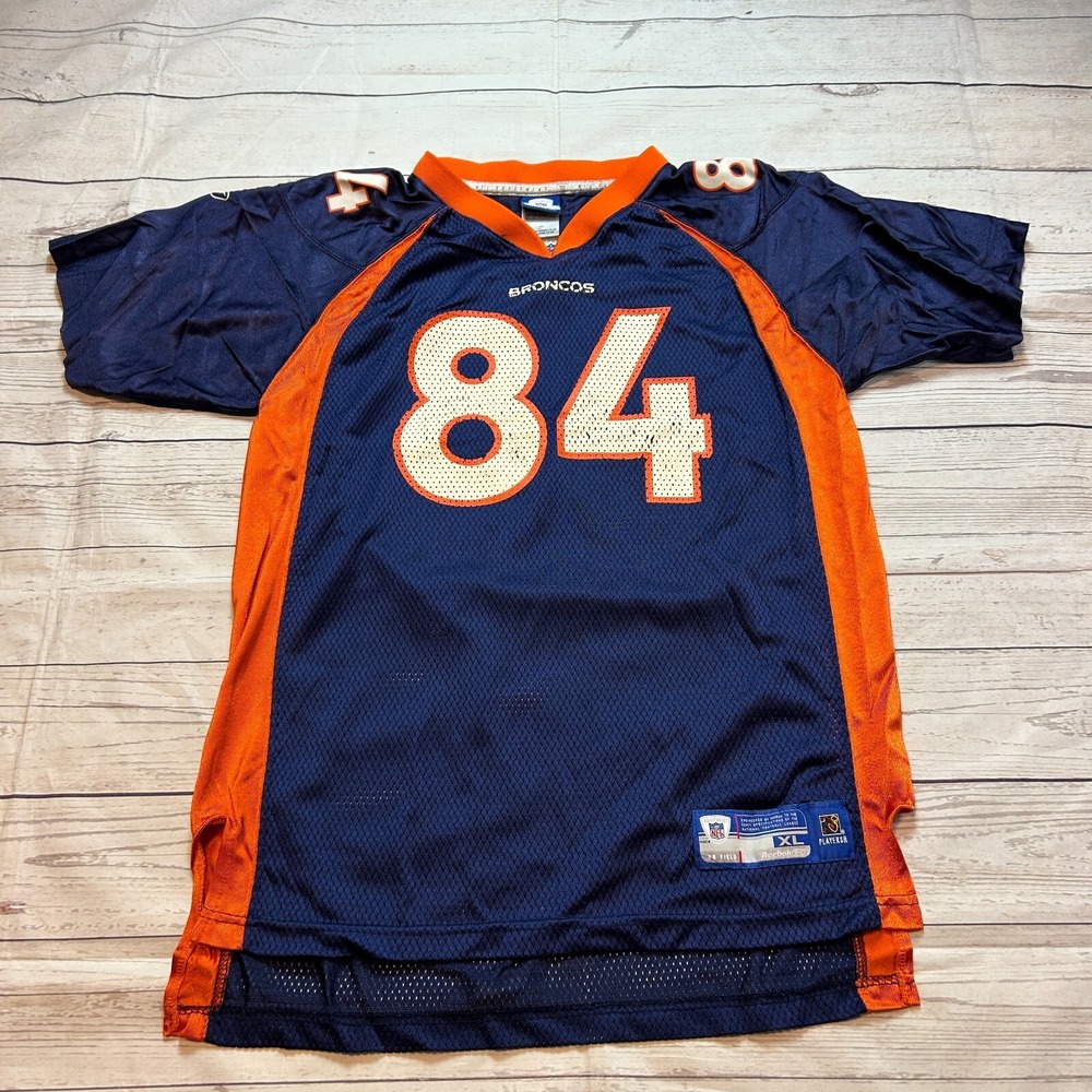 Denver Broncos‎ Javon Walker #84 Reebok On Field Jersey Youth XLarge XL (18-20)